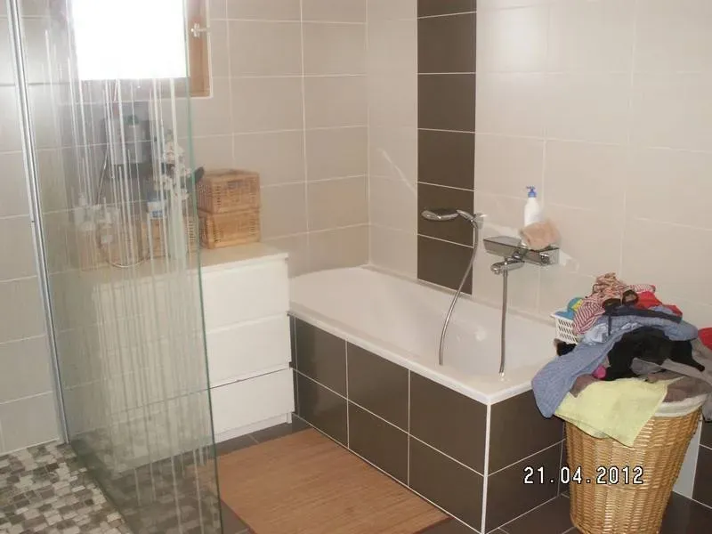 douche et baignoire